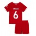 Liverpool Thiago Alcantara #6 Barnkläder Hemma matchtröja till baby 2023-24 Kortärmad (+ Korta byxor) Billigt